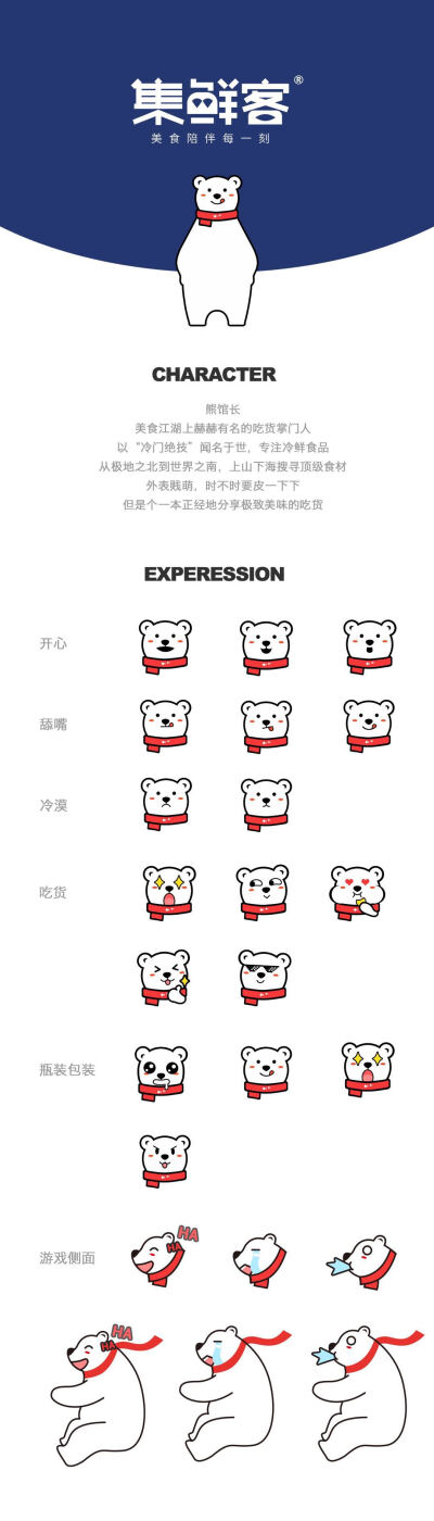 美食江湖上赫赫有名的吃货掌门人。以“冷门绝技”闻名于世，专注冷鲜食品，从极地之北到世界之南，上山下海搜寻顶级食材。外表贱萌，时不时要皮一下下，但是是个一本正经地分享极致美味的吃货哦！