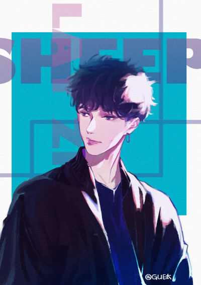 张艺兴 手绘 fanart exolay