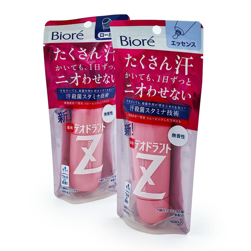 日本COSME推荐 花王Biore 碧柔 爽身腋下消臭持久止汗露/滚珠