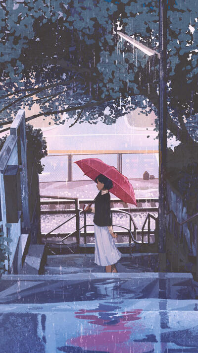 我仅是不愿，见寓意着圆满的合欢，晚景凄凉。