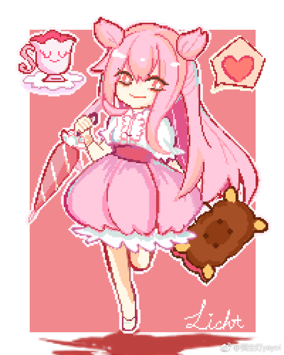 跑跑姜饼人樱花饼干画师见水印侵删