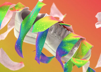 Nike White Hot: Motion Graphics &amp; Art Direction by Buck —— ​