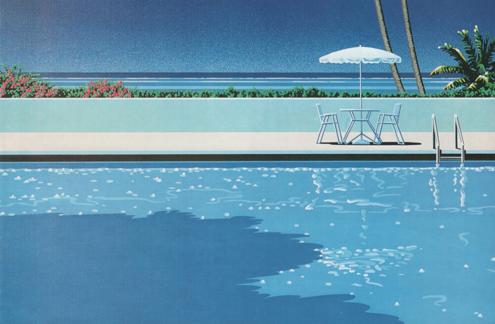 来自艺术家 永井博 (hiroshi nagai) 作品一组 | www.delfonics.