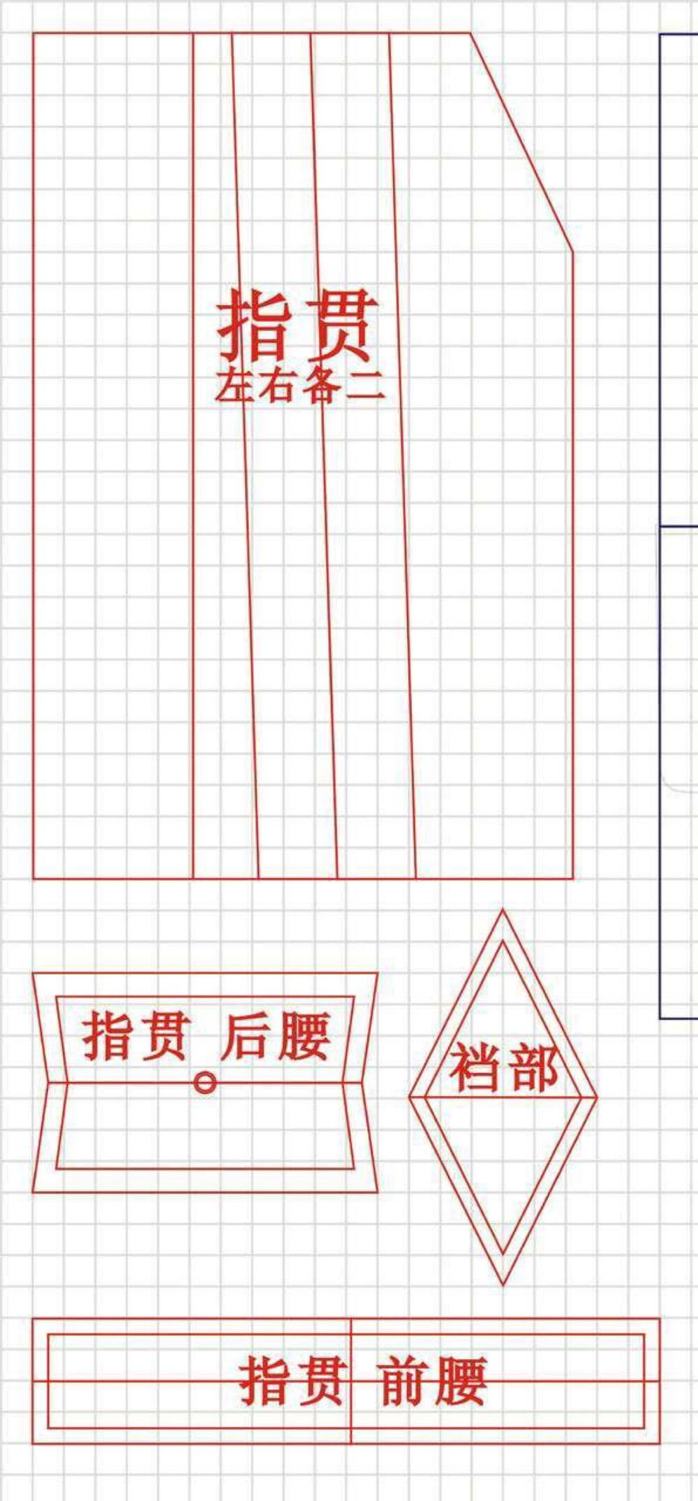 娃衣 样纸 打板