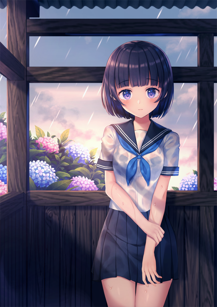 雨宿り