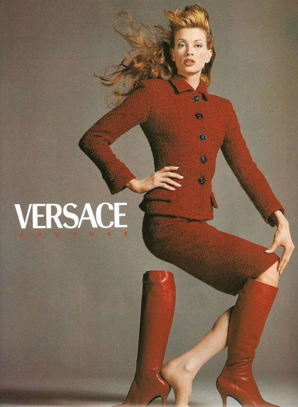 Versace Fall 1995 Campaign by Richard Avedon