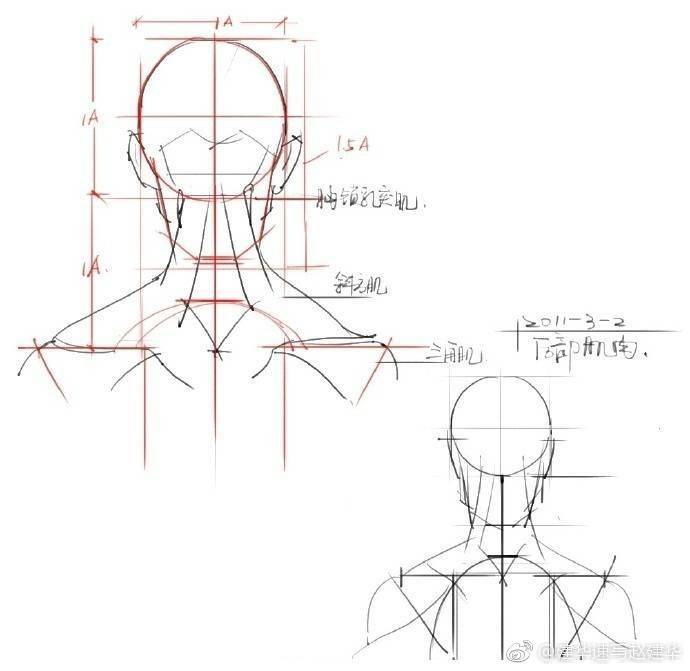 手绘 彩铅 炭笔 漫画 素描 速写