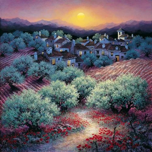 Luis Romero（西班牙）画家作品