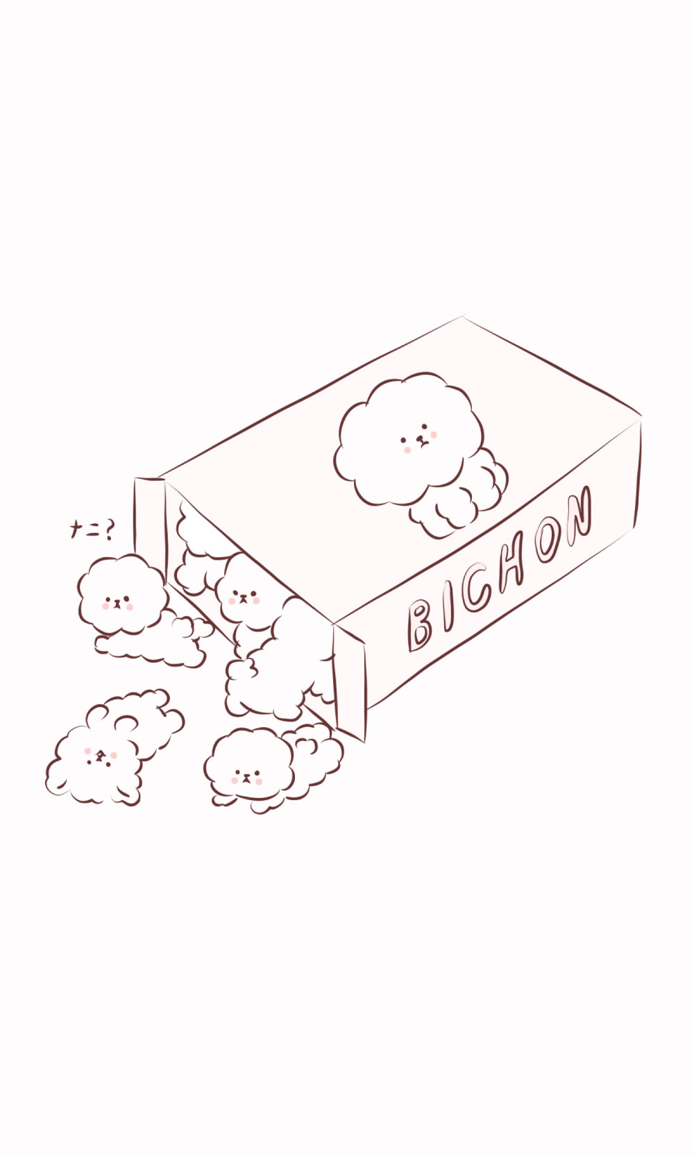 自描可爱壁纸