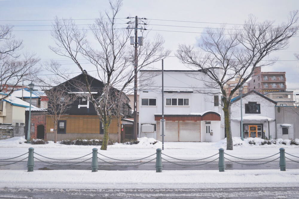 冬日里的北海道