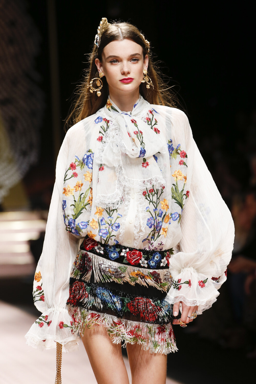 dolcegabbana杜嘉班纳2019米兰时装周春夏高级成衣发布