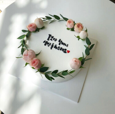 简约风蛋糕 韩式