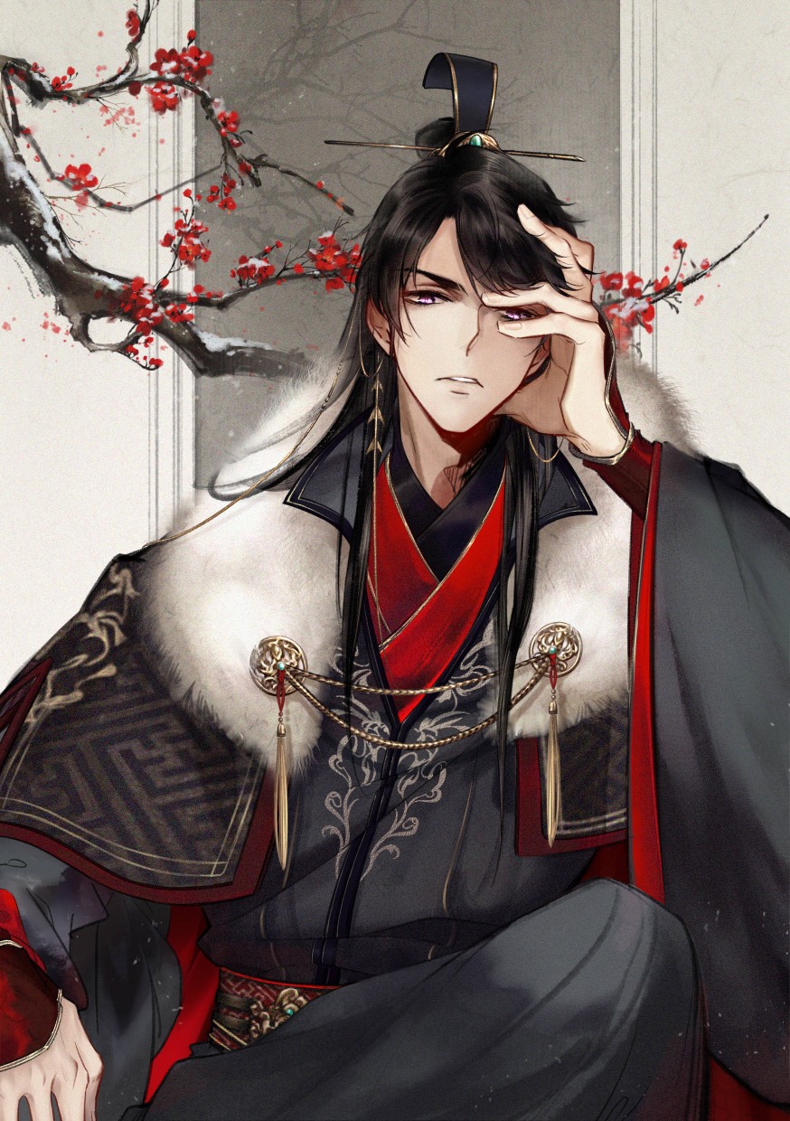 七夕古装 李泽言 画师:桃花榴火