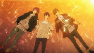 『Free! -Dive to the Future-』最终话结尾「See You in 2020...」 ​