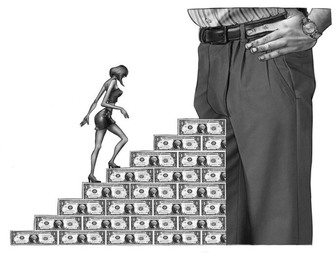 阿根廷布宜诺斯艾利斯插画师al margen,讽刺现实的插画.