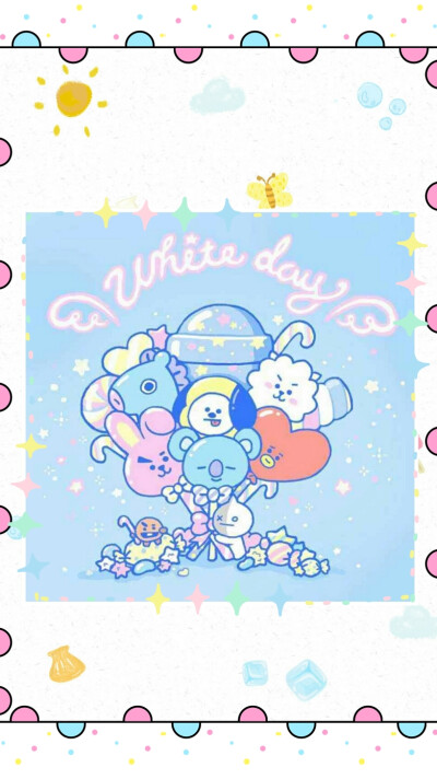 自制BT21手机壁纸