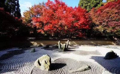 日本枯山水 东福寺方丈庭园