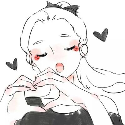 闺蜜头像 漫头 头像