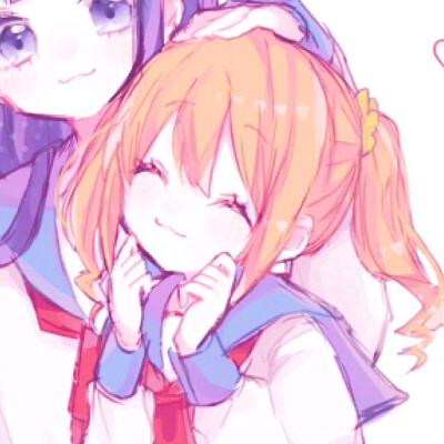 闺蜜头像 百合头像