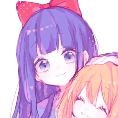 闺蜜头像 百合头像