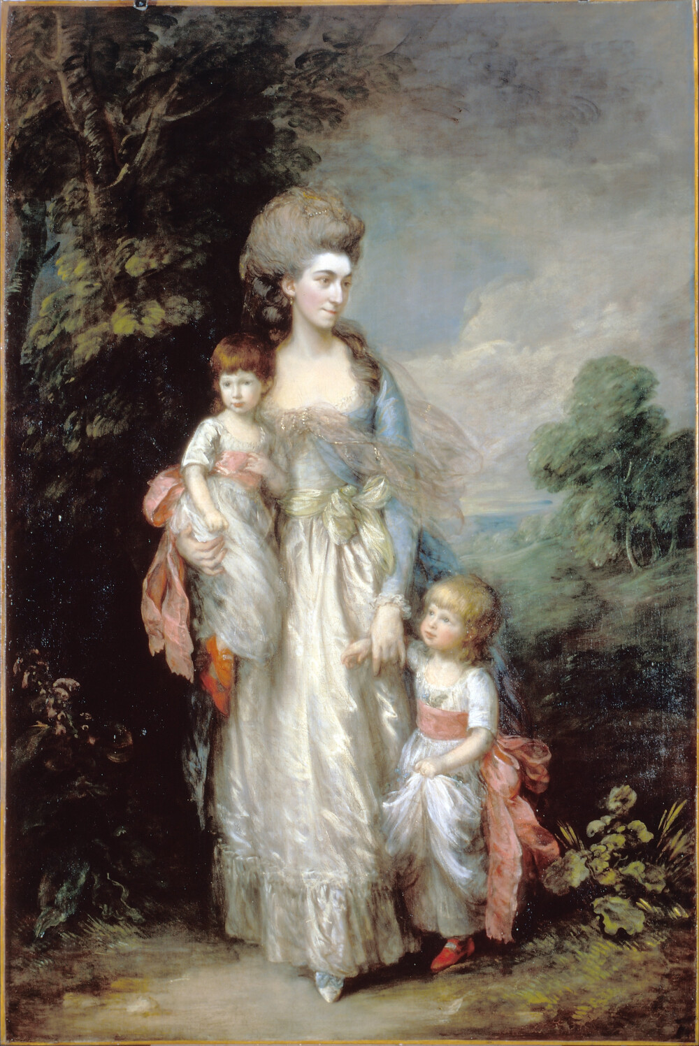 thomasgainsboroughmrselizabethmoodywithhersonssamueland