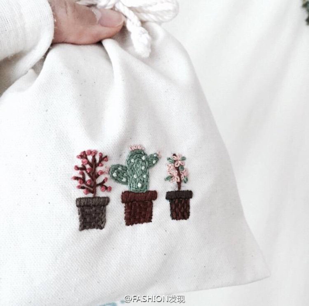 可愛的動物刺繡 ?