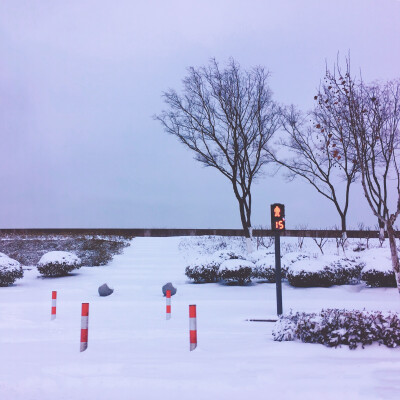 下雪天