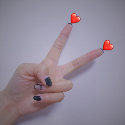 ins最近超火的比心心❤,小编也来跟风一下，忽略手丑രεᓀ 
