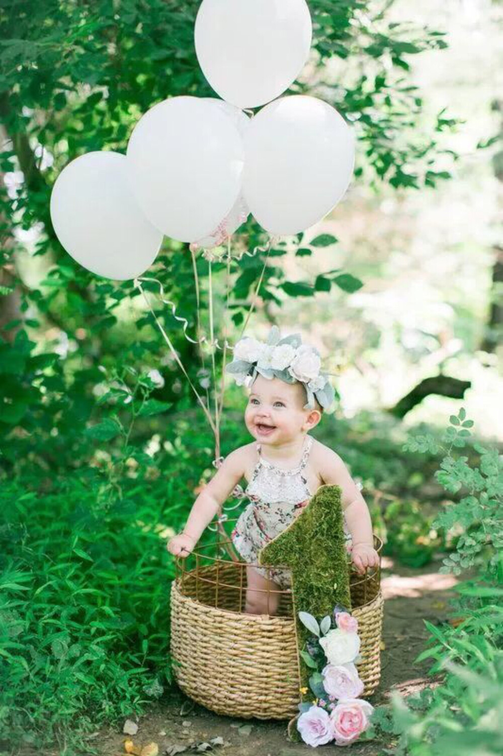 与花相伴的童年