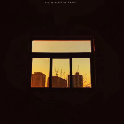 背景图/黄昏
你知道 当一个人情緒低落的時候
他会格外喜歡看日落 /
“那一天 我看了四十四次日落”