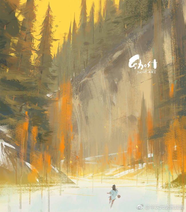 绘师@俊西JUNC 的画笔下展现出如诗般的意境~
【更多】http://t.cn/Rsow1KP ​