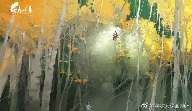 绘师@俊西JUNC 的画笔下展现出如诗般的意境~
【更多】http://t.cn/Rsow1KP ​