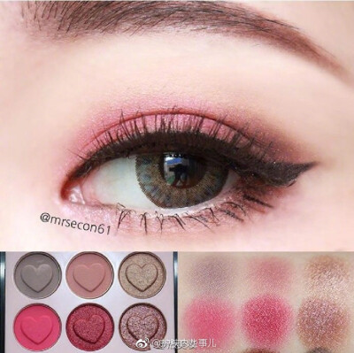 眼影眼妆配色参考~ ​