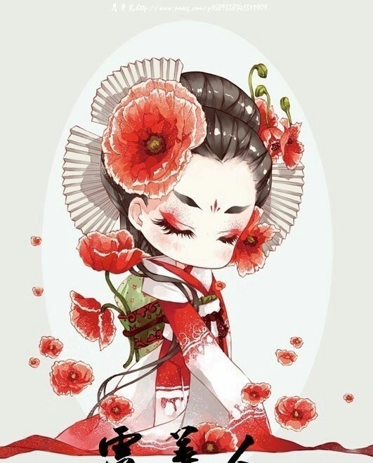 花卉拟人
