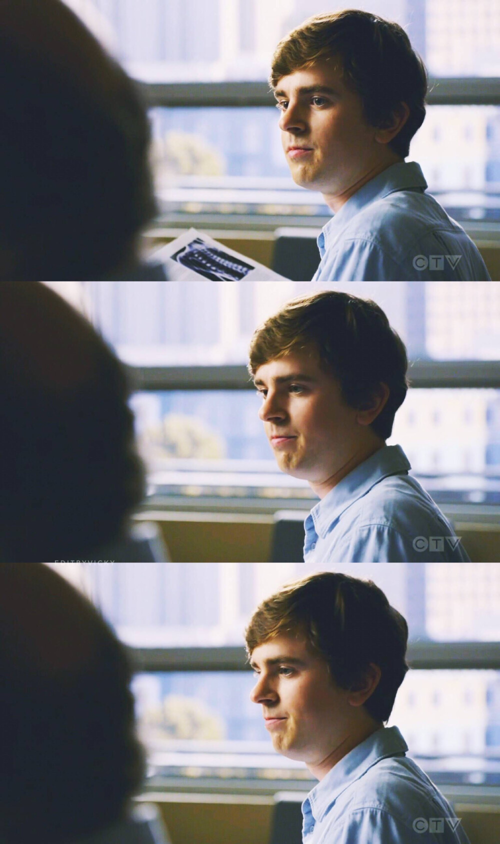 转自微博，侵删（Freddie Highmore