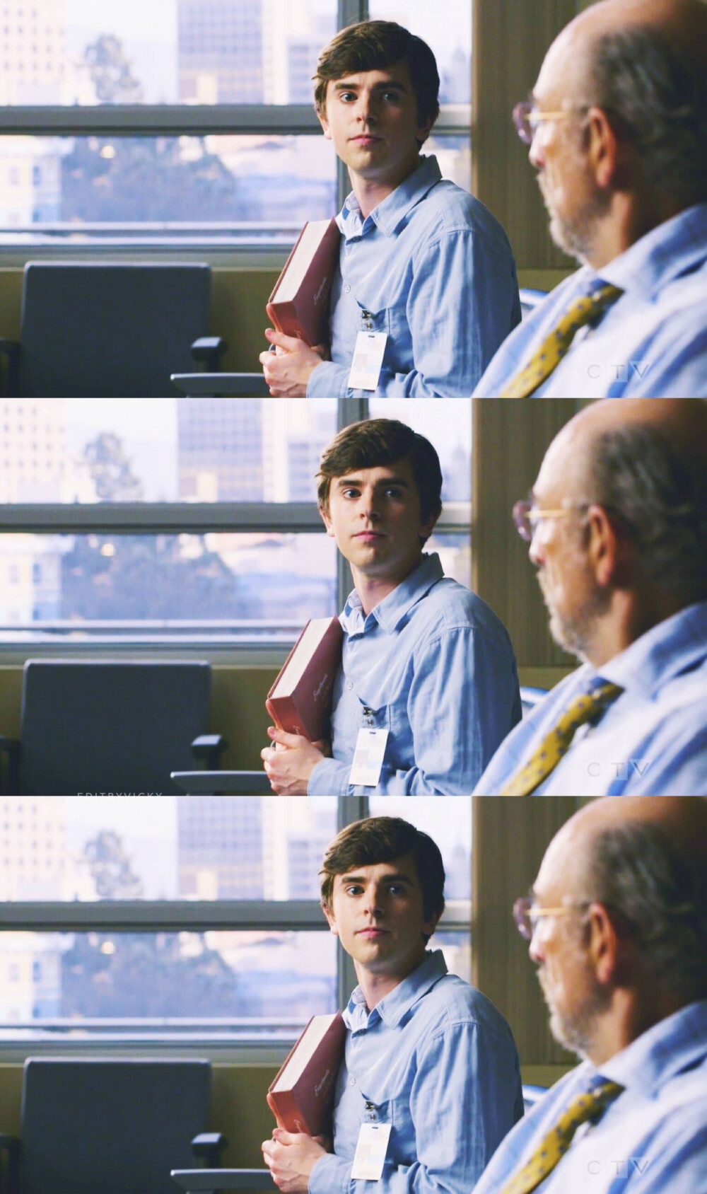 转自微博，侵删（Freddie Highmore