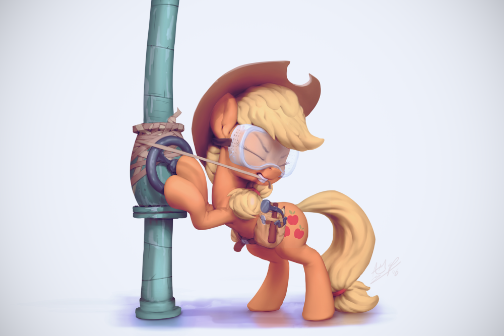 An Apple Day Off by AssasinMonkey