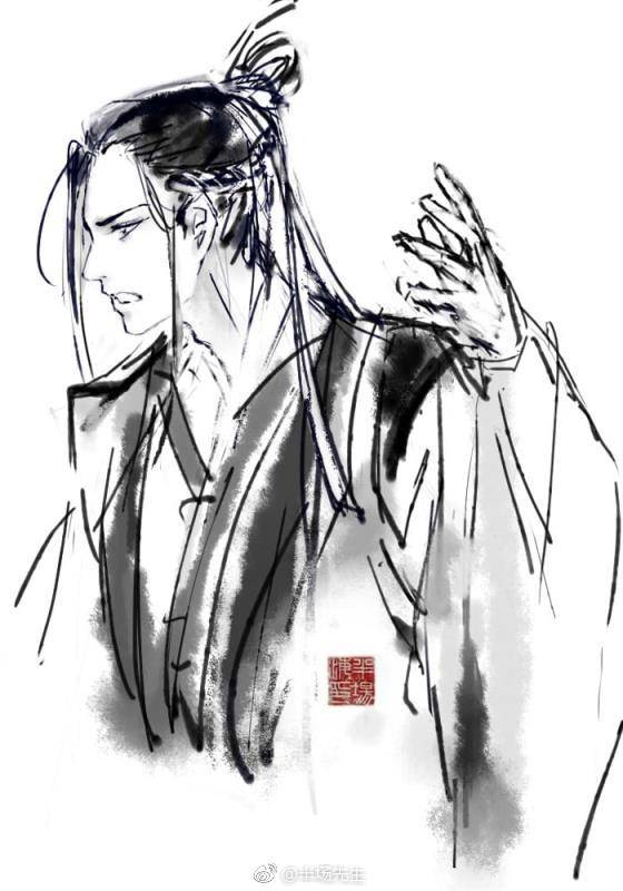 魔道祖师# 江澄# @半场先生