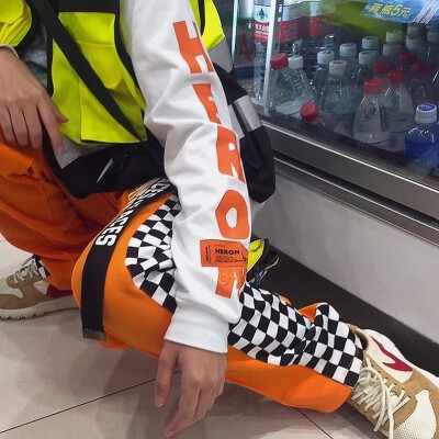 PLEASURES CHECKER TRACK PANT