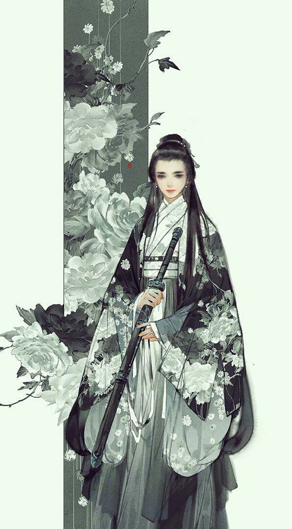 手绘古风女子
画师：伊吹五月