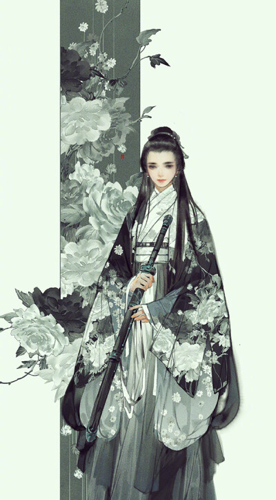 手绘古风女子
画师：伊吹五月