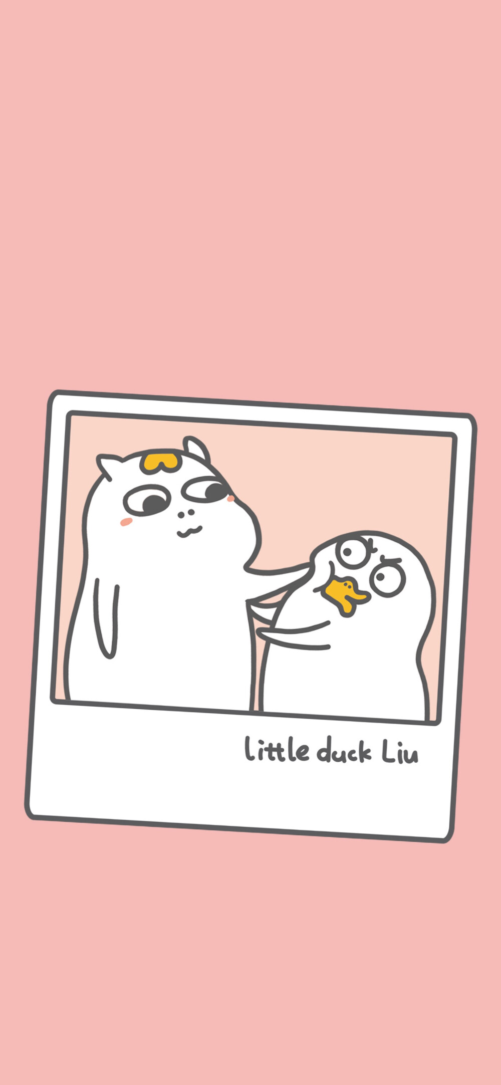 卡通 壁纸 iphone 小刘鸭