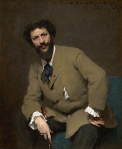 约翰·辛格尓·萨金特（John Singer Sargent, 1856-1925) ，美国画家，19世纪末、20世纪初活跃在欧美的世界最优秀的肖像画大师。 ​​​​