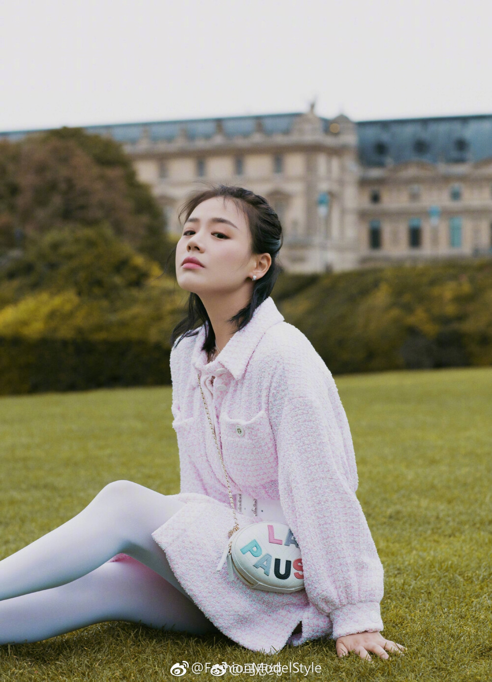 peaceceleb马思纯 look | 马思纯 chanel ss19巴黎秀场看秀造型