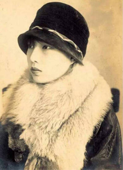 1927年，京剧名伶孟小冬。 ​ 