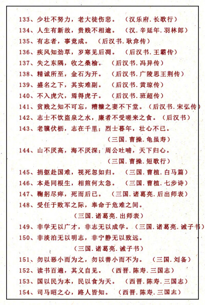 国学经典名句200句，熟记受益。 ​