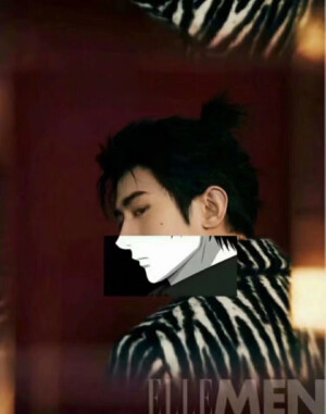 蔡徐坤精致的漫画脸！！