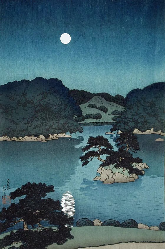 夜 | 日本版画大师Kawase Hasu