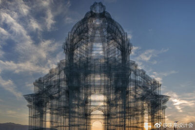 Etherea – 科切拉音乐艺术节装置，美国 / Edoardo Tresoldi。#求是爱设计# ​