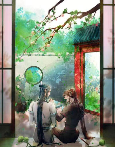 背景 漫画 壁纸 魔道祖师 同学关系